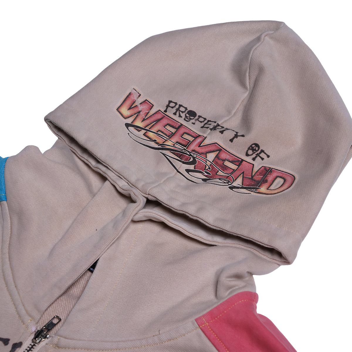 Wknd Riot Built 2 Last Zip Up Hoodie