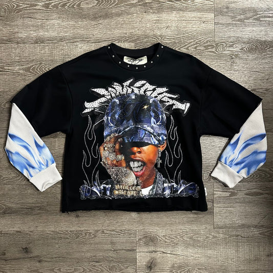 BKYS Sunlight Cropped Long Sleeve T-shirt