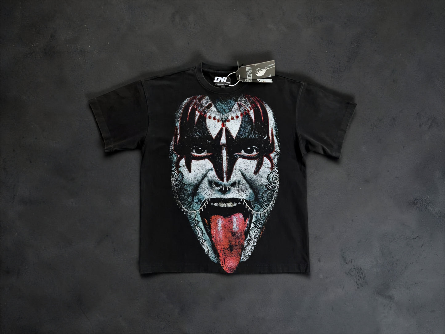 Rich Oni Kiss Face Heavyweight T-shirt