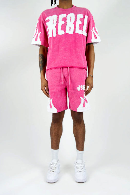 Rebel Minds Core Shorts (Pink)