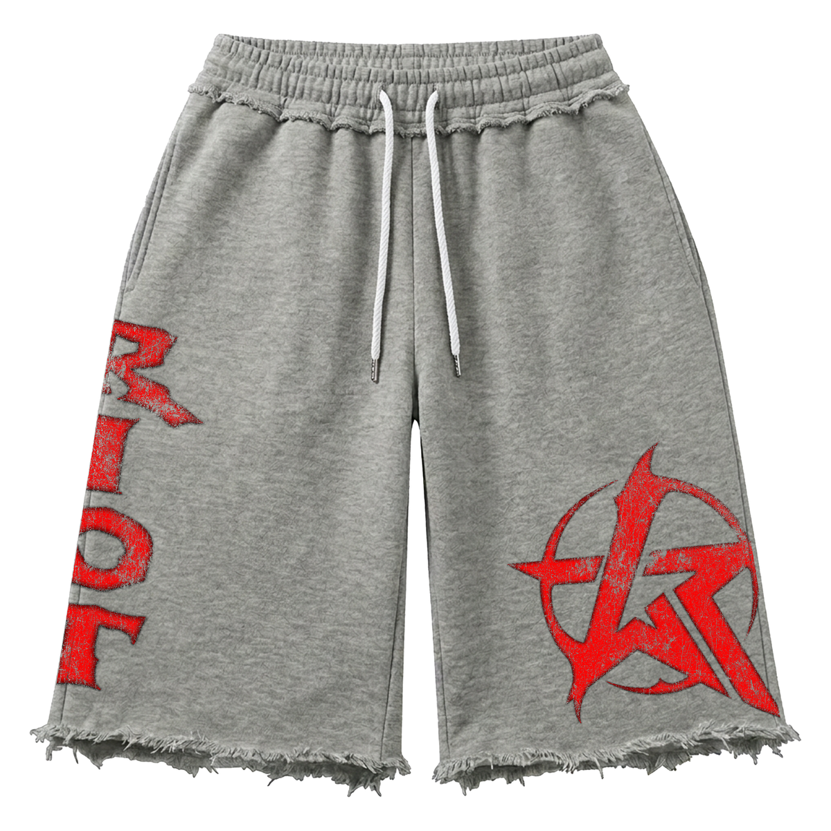 Wknd Riot Rockstar Luxury Baggy Shorts
