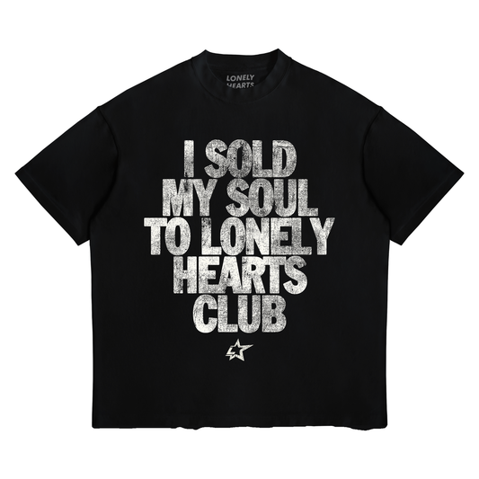 Lonely Hearts Club Sold My Soul Premium Cropped T-shirt