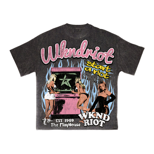 Wknd Riot Playhouse T-shirt (Acid Wash)