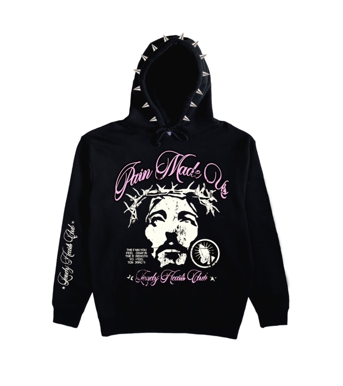 Lonely Hearts Club Pain Made Us Spiked Hoodie