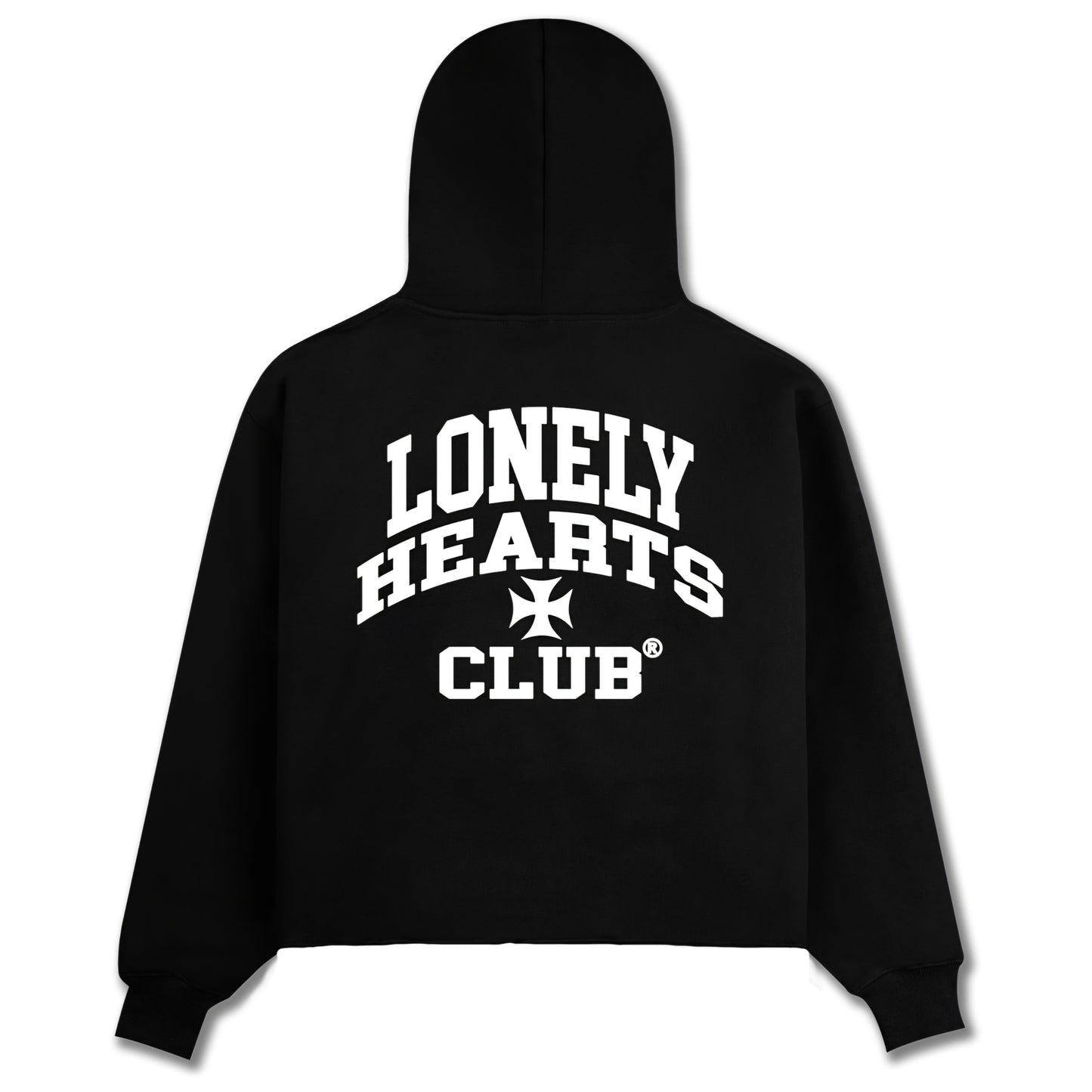 Lonely Hearts Club My Mom Says I'm Special Heavyweight Cropped Hoodie (Red)