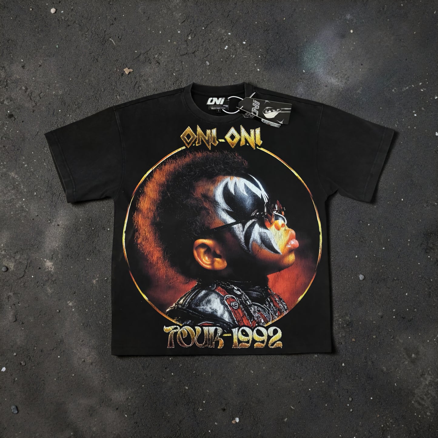 Rich Oni Tour 1992 Rhinestone T-shirt