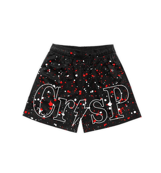 Crisp NYC Paint Splatter Shorts