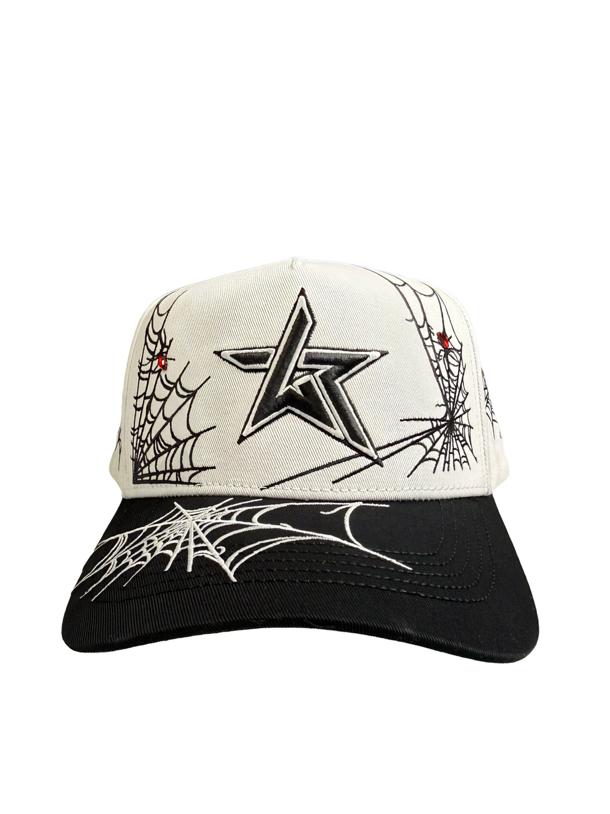 Wknd Riot Spider Web Rhinestone Hat