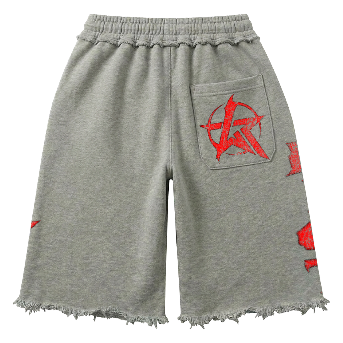 Wknd Riot Rockstar Luxury Baggy Shorts