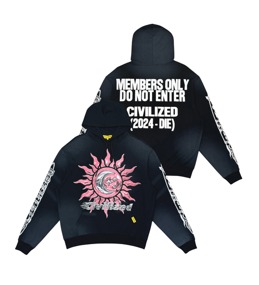 Civilized Members Only Hoodie