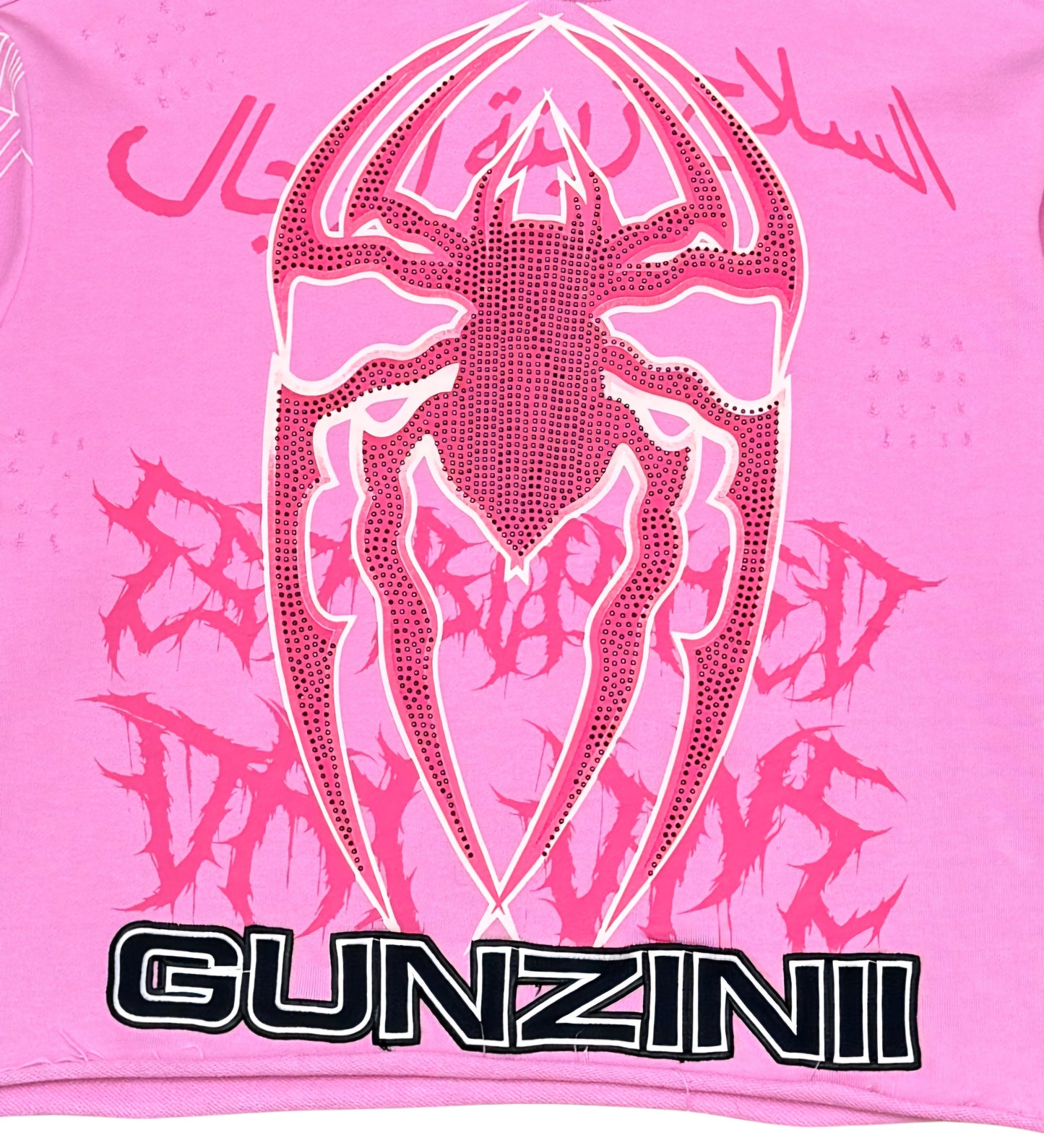 Gunzinii Young Spider Cropped Hoodie