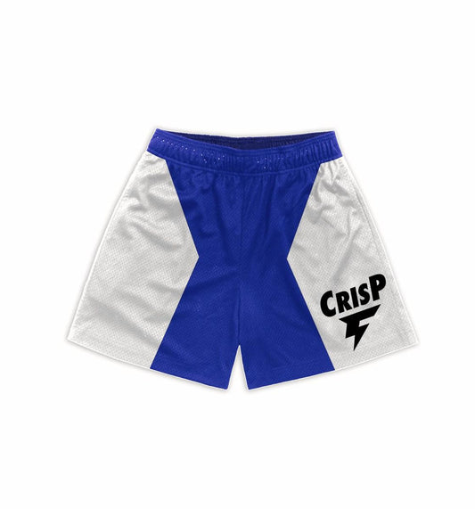 Crisp NYC Stripe Shorts (Blue)