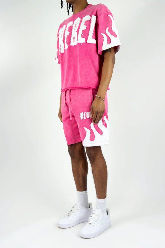 Rebel Minds Core Shorts (Pink)