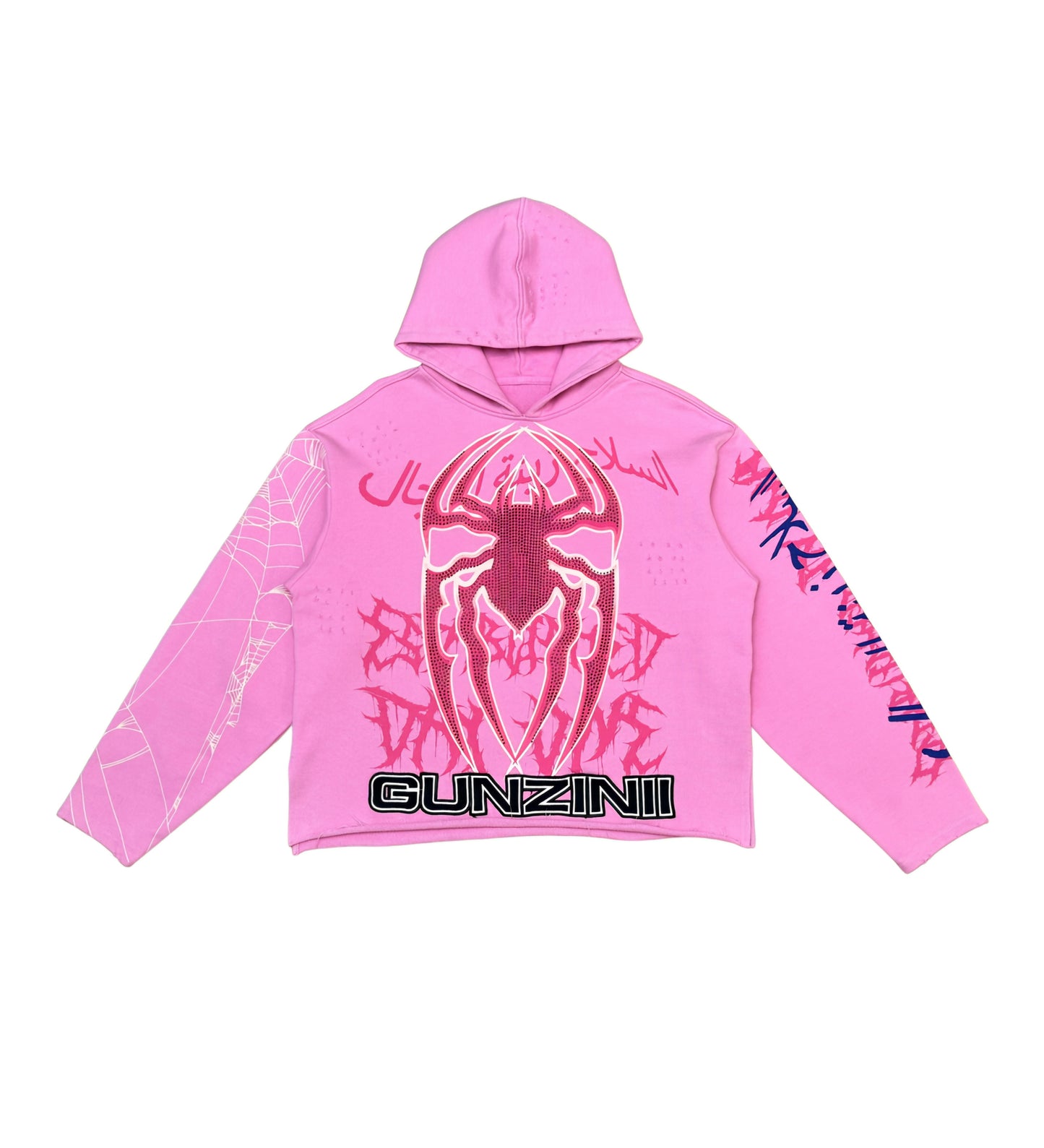 Gunzinii Young Spider Cropped Hoodie