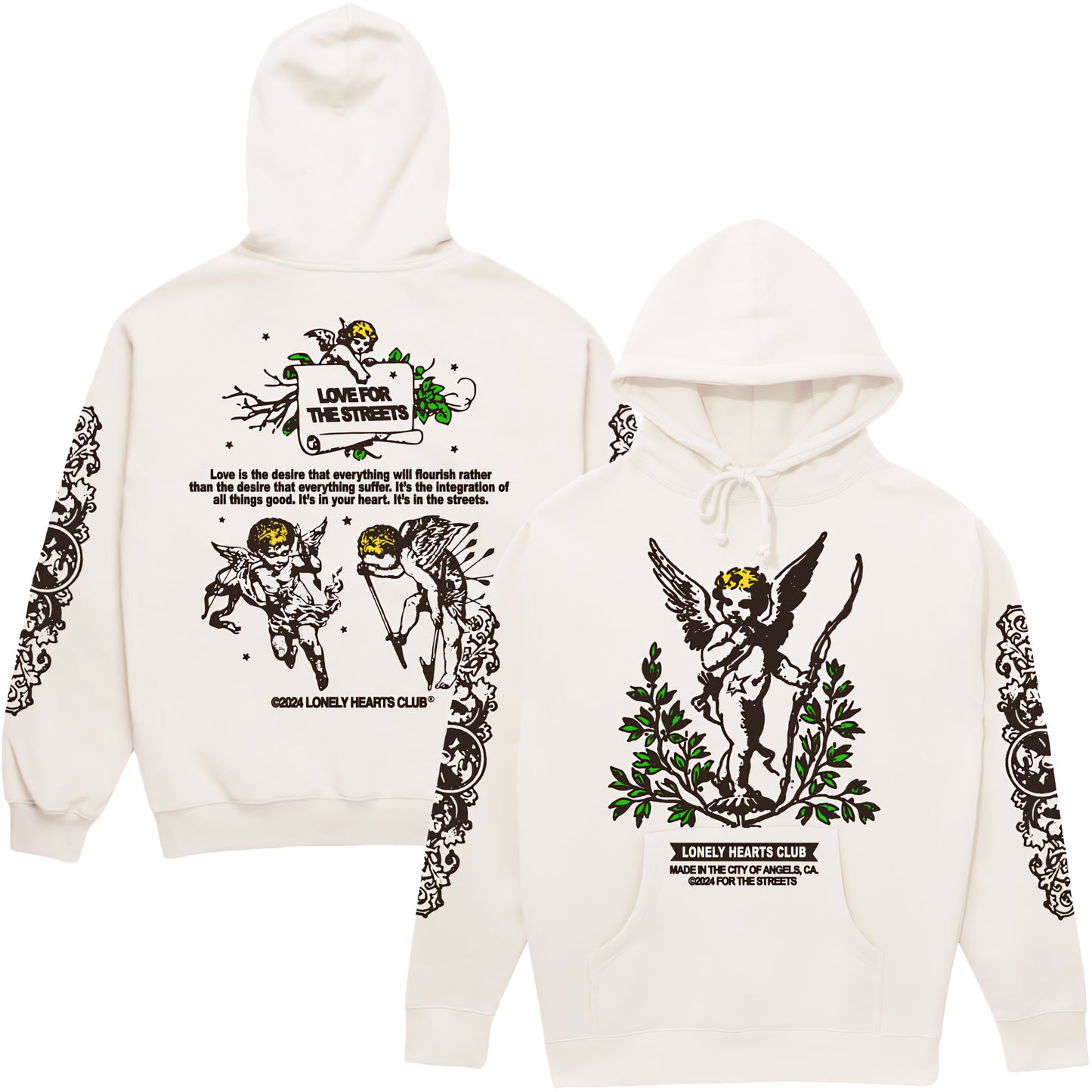 Lonely Hearts Love For The Streets Hoodie