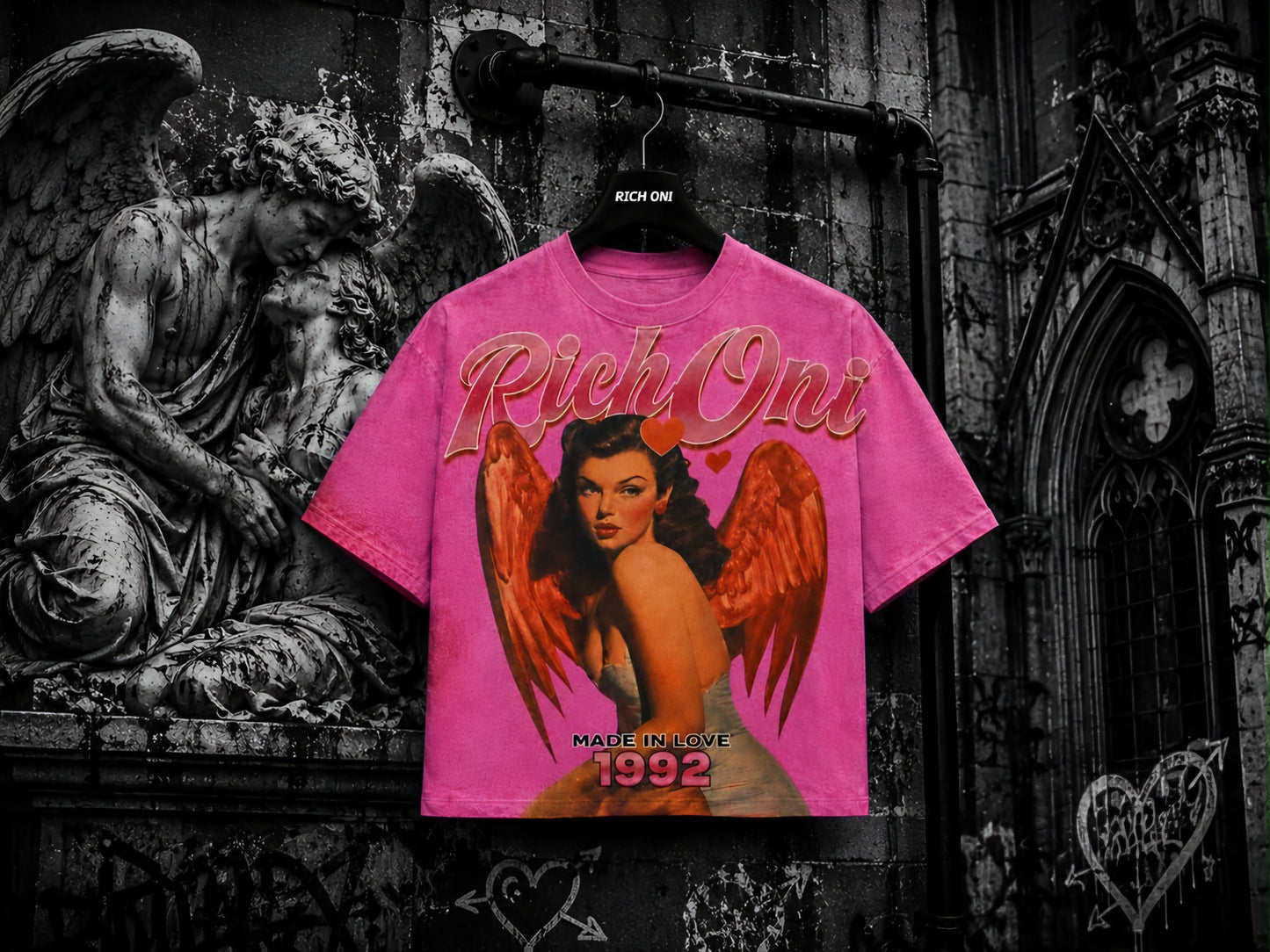 Rich Oni Pretty Desires Heavyweight T-shirt