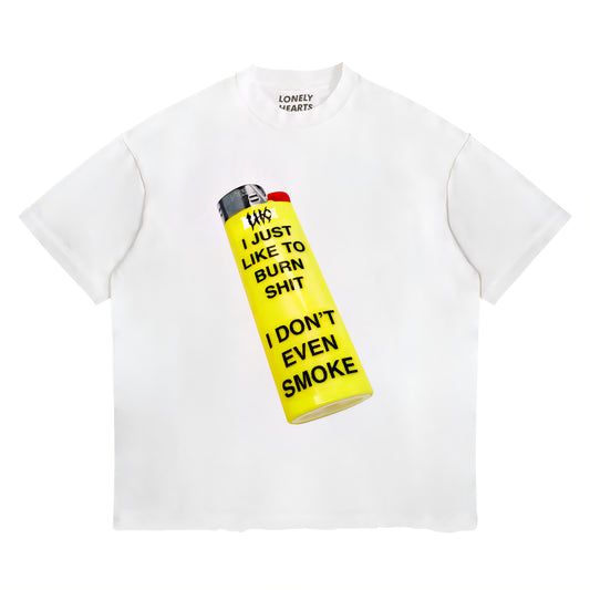 Lonely Hearts Club I Don't Even Smoke Premium Cropped T-shirt