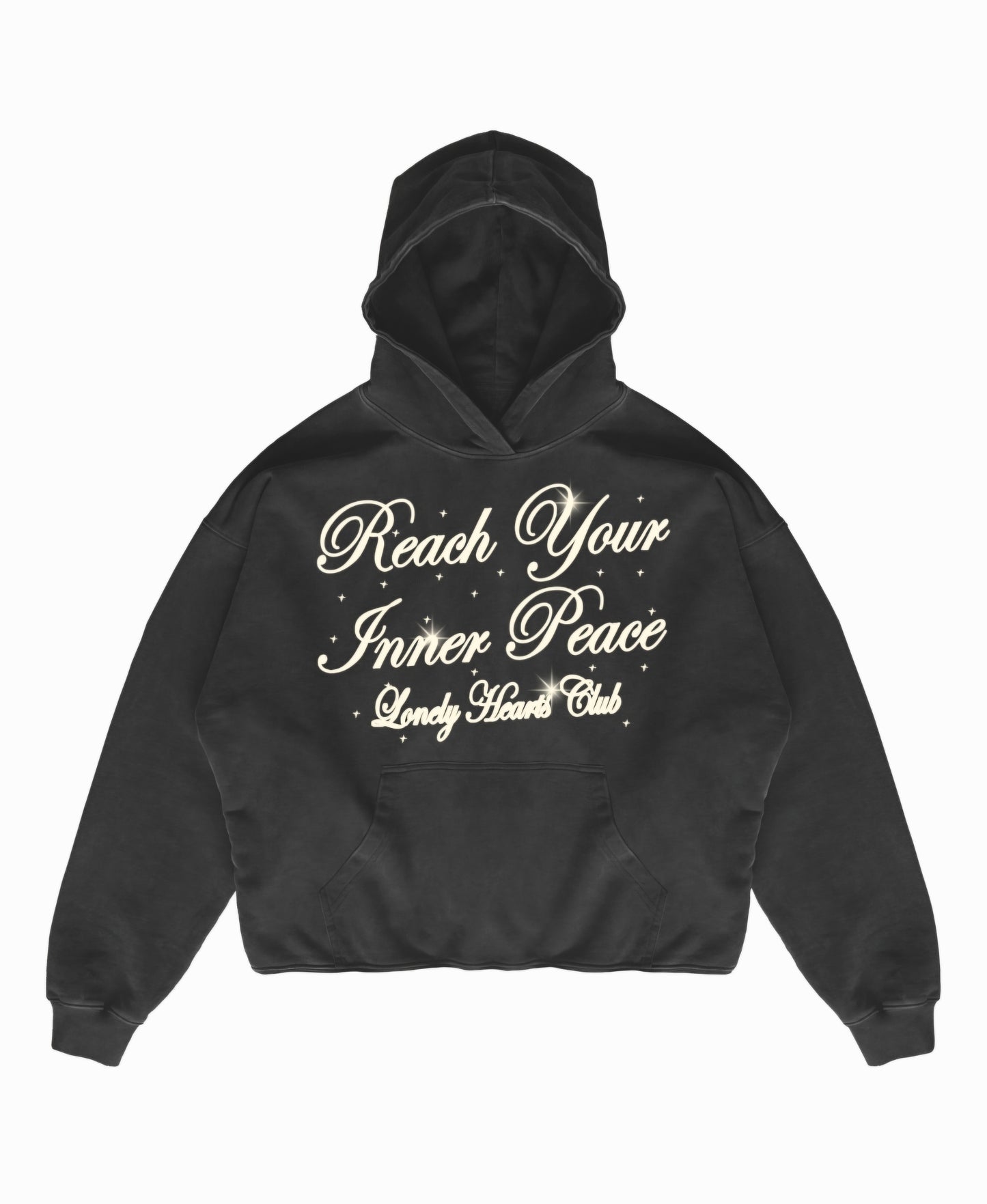 Lonely Hearts Club Inner Peace Premium Cropped Hoodie