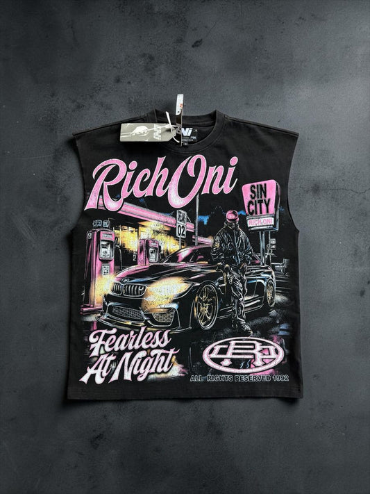 Rich Oni Sin City Sleeveless T-shirt