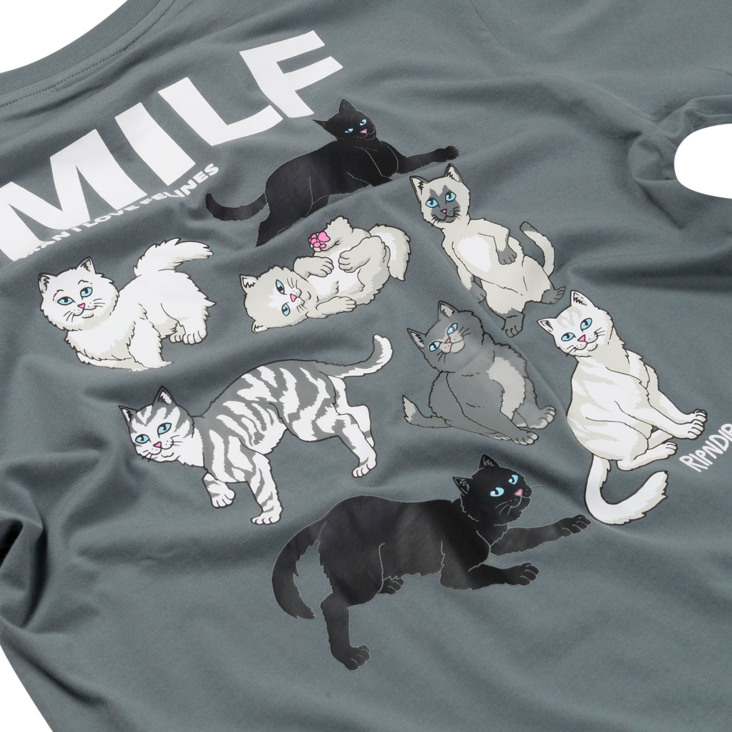 Ripndip M.I.L.F T-shirt (Charcoal)