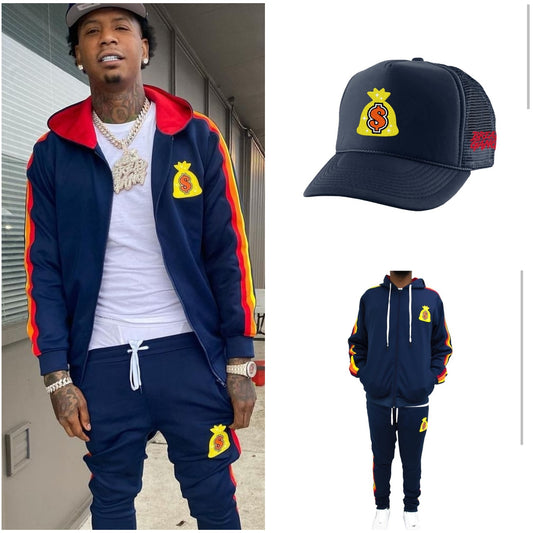 Bread Gang Tracksuit & Matching Trucker Hat