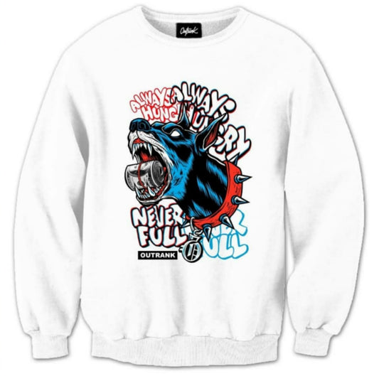 Outrank Always Hungry Crew Neck