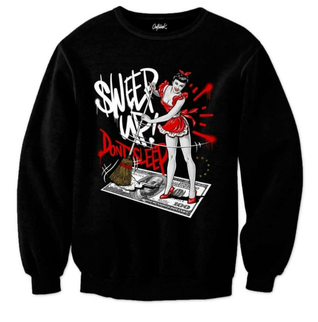 Outrank Sweep Up Crew Neck