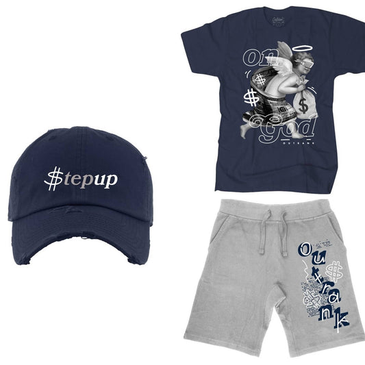 Outrank Step It Up Shorts Set