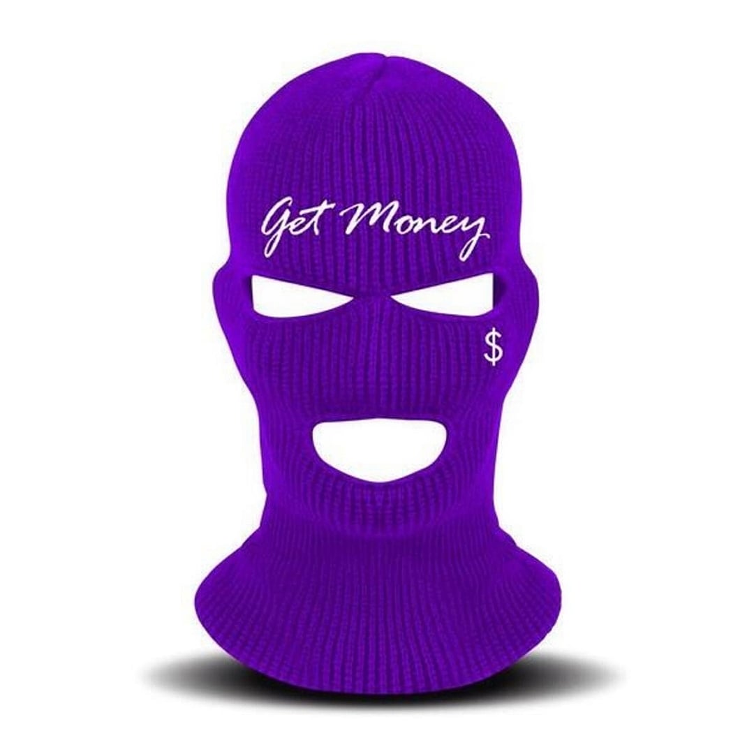 Hasta Muerte Get Money Ski Mask (Purple)