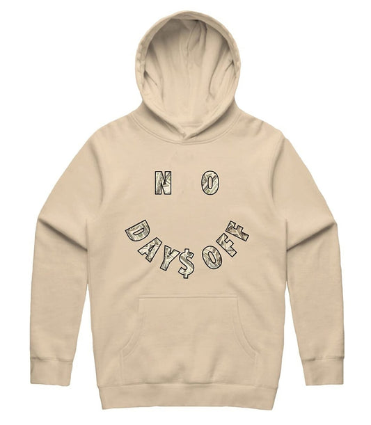 Point Blank No Days Off Smiley Face Hoodie