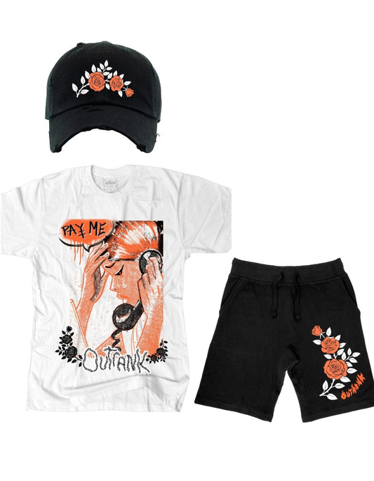 Outrank Pay Me Shorts Set