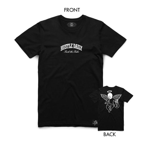 Hasta Muerte Hustle Daily Front & Back T-shirt