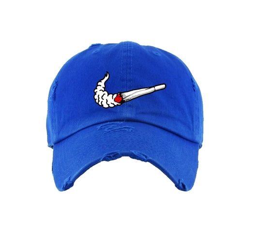 Planet Grapes Just Keep It Lit Dad Hat (Royal)