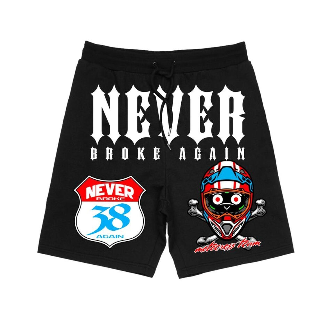 Never Broke Again Crossbones Shorts