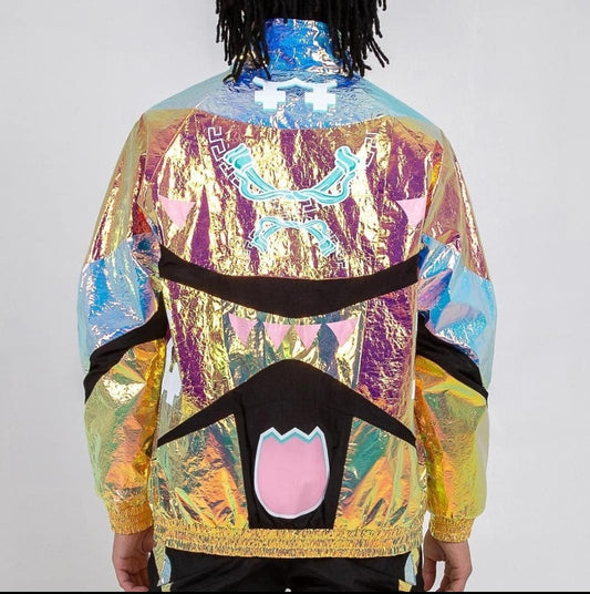 Pink Dolphin Iridescent Wave Breaker