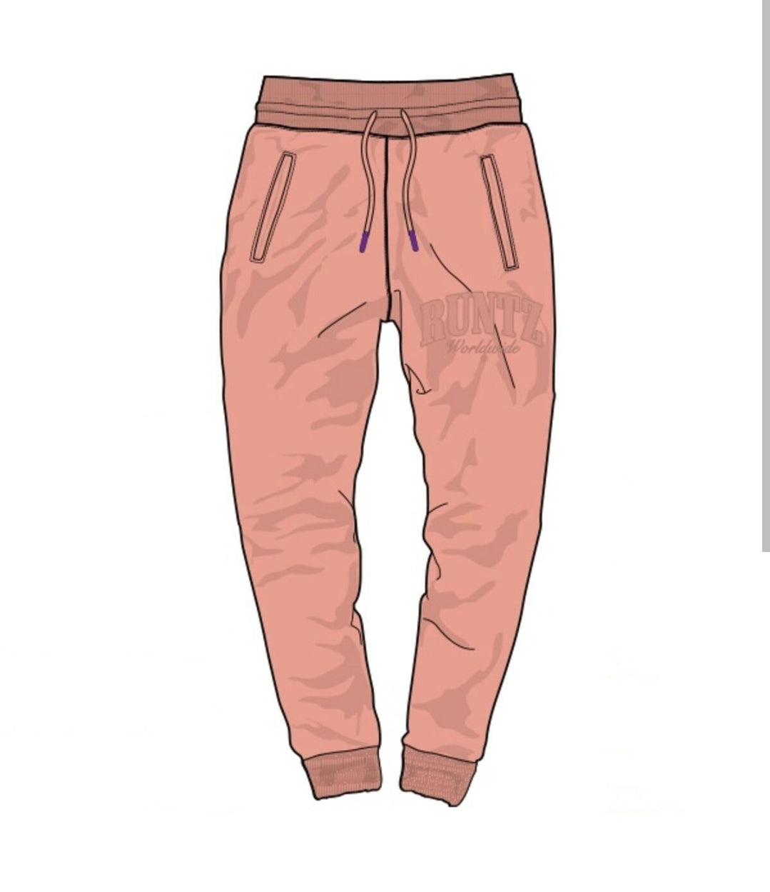 Runtz Tones Sweatpants (Rose)