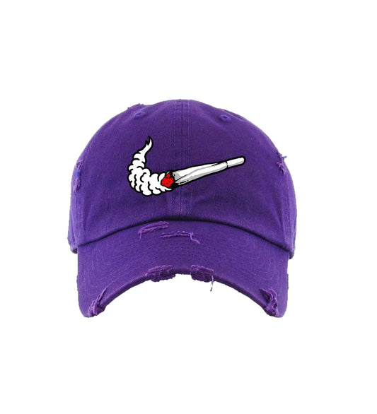 Planet Grapes Just Keep It Lit Dad Hat (Purple)