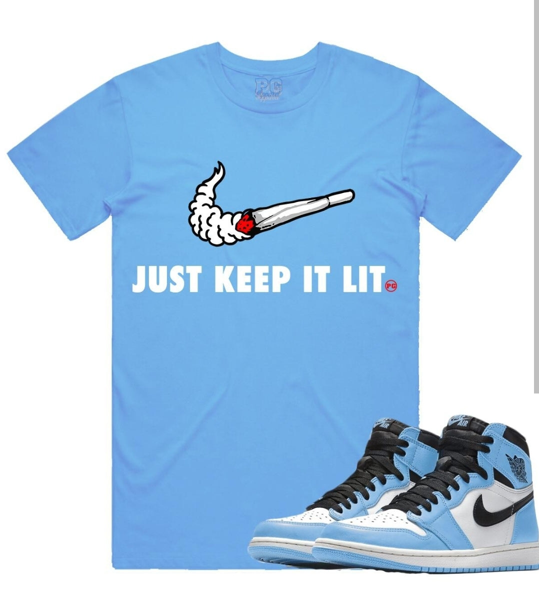 Planet Grapes Keep It Lit T-shirt (Carolina)