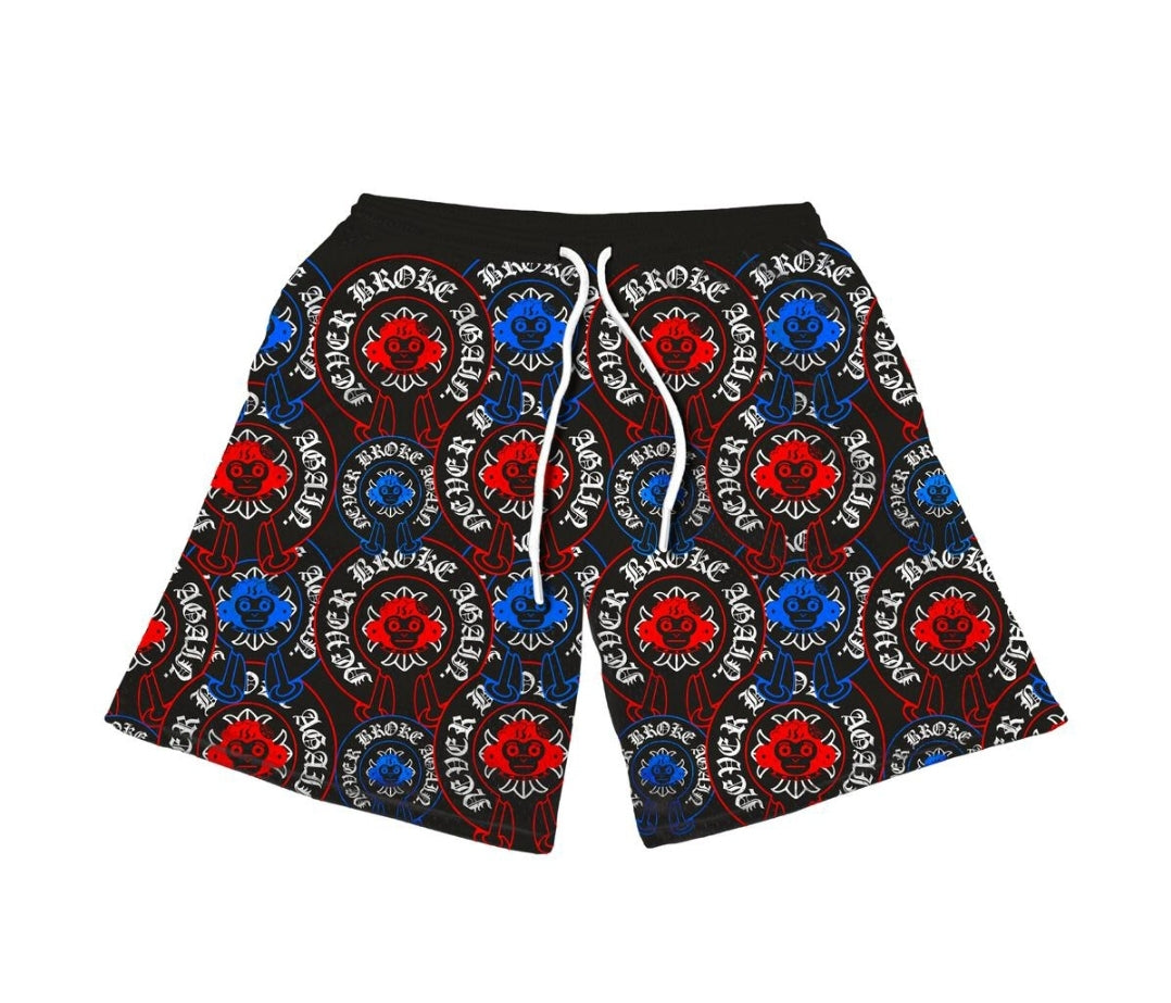 Never Broke Again Chrome Heart Shorts