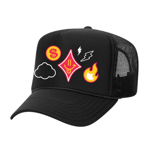 Outrank Burn Slow Foam Trucker