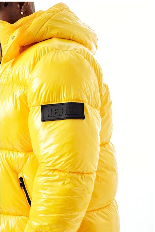 Rebel Minds Puffer Coat (Yellow)