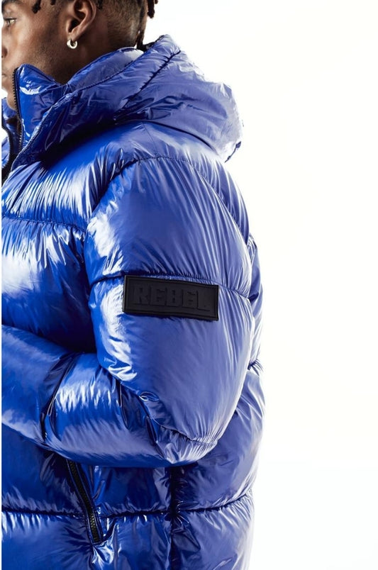 Rebel Minds Puffer Coat (Blue)