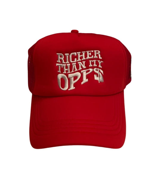 Syndicate Richer Than My Opps Foam Trucker Hat