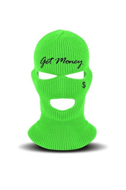 Hasta Muerte Get Money Ski Mask (Green)