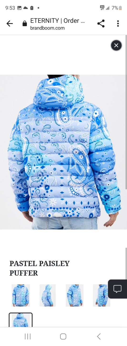 Eternity Paisley Puffer