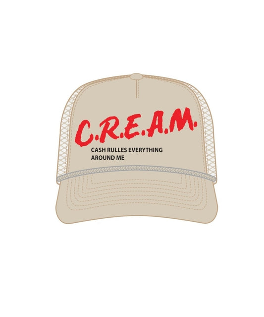 C.R.E.A.M Trucker Hat (Cream)