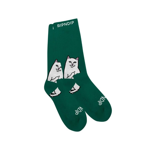 Ripndip Lord Nermal Socks (Olive)