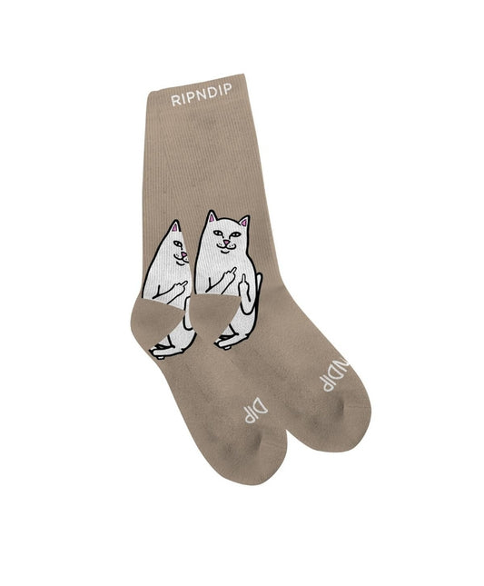 Ripndip Lord Nermal Socks (Almond)