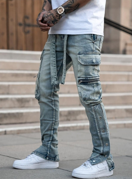 PRSTGE Snap Cargo Jeans