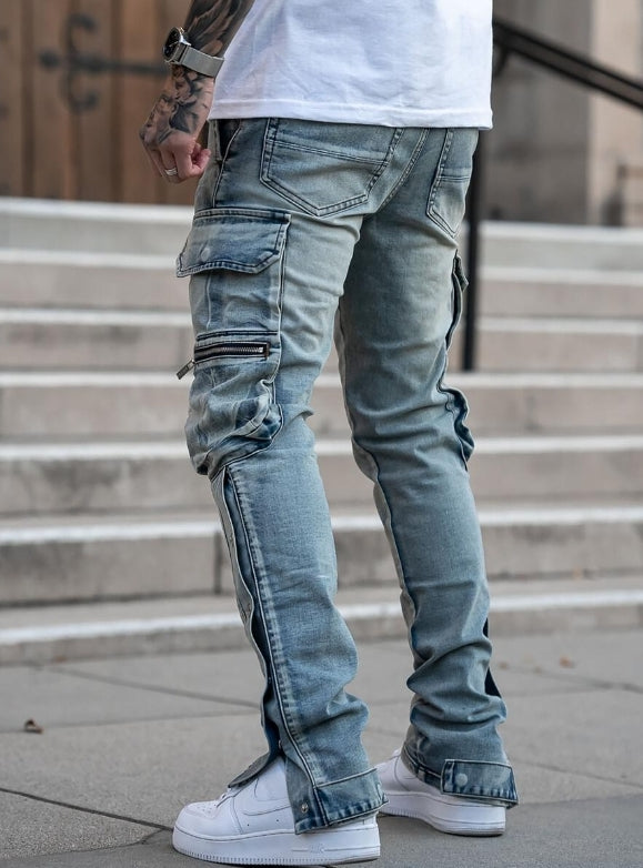 PRSTGE Snap Cargo Jeans